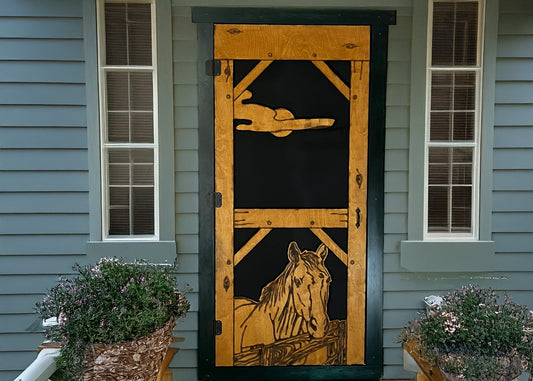 Horse Screen Door