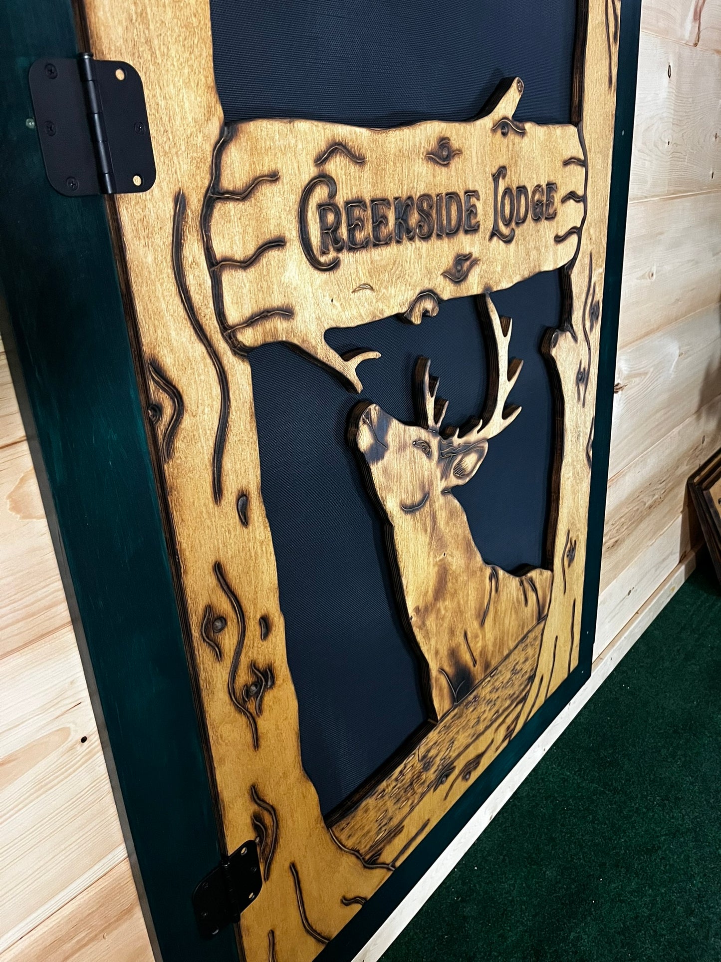 Whitetail Deer Screen Door