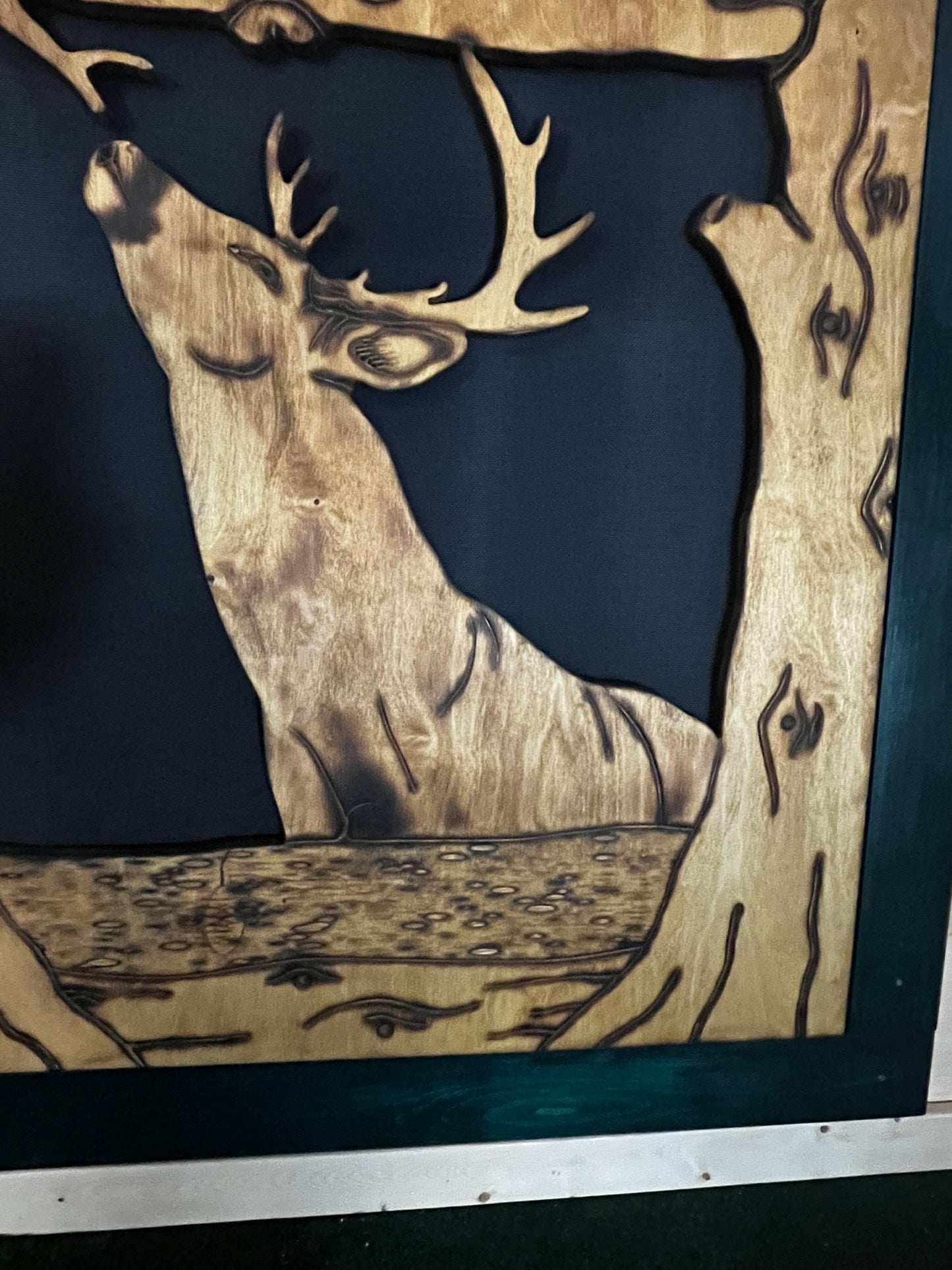 Whitetail Deer Screen Door