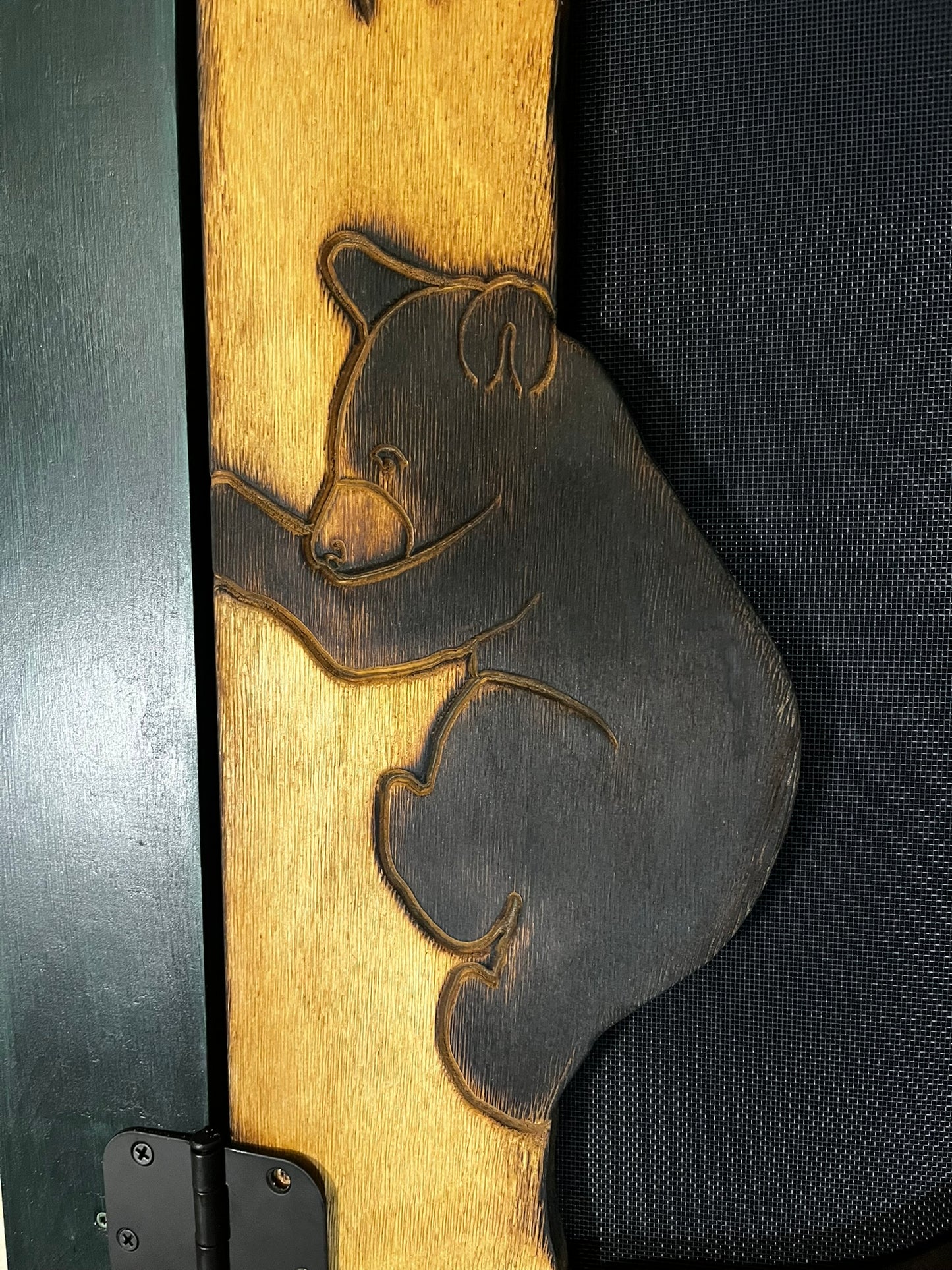Black Bear Screen Door