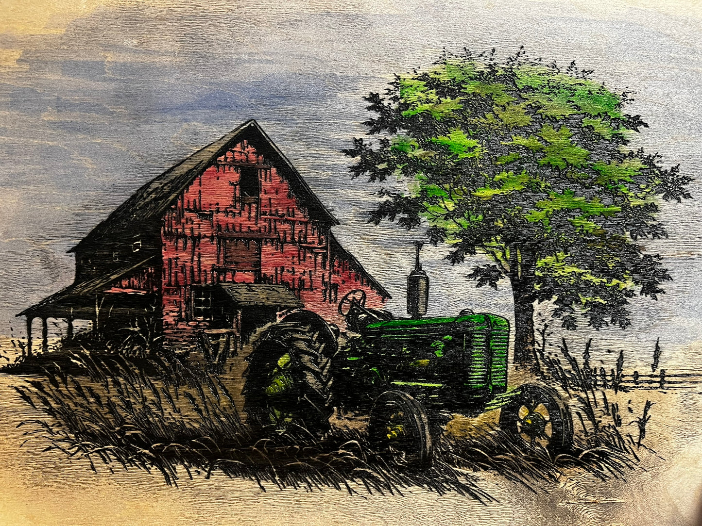 Small Shelf (hand-painted) with Hooks or Wine Glass Rack