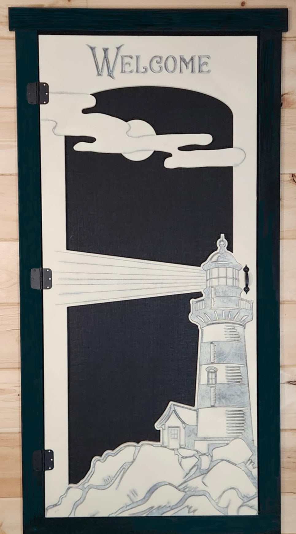 Lighthouse Screen Door