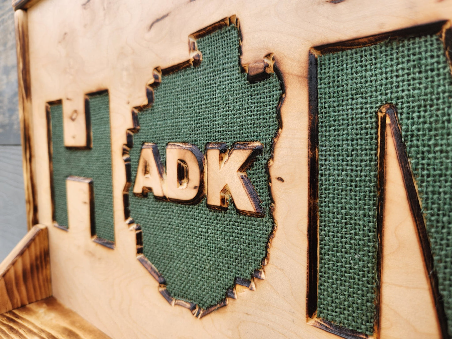 Large Shelf with Hooks