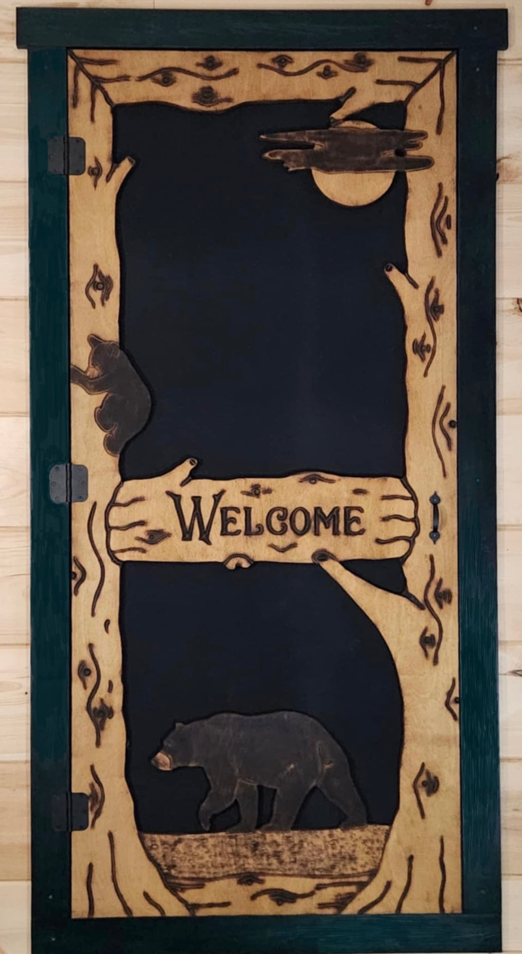 Black Bear Screen Door