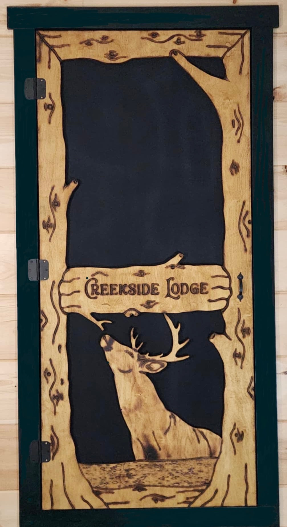 Whitetail Deer Screen Door
