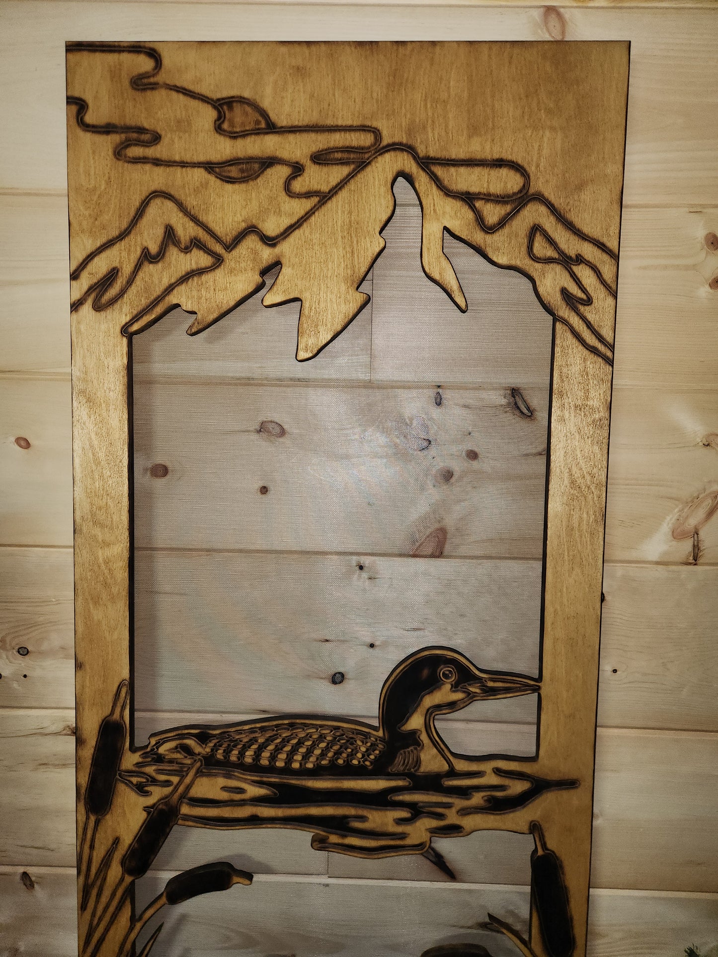 Loon Screen Door